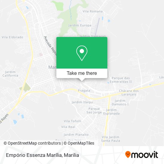 Empório Essenza Marília map