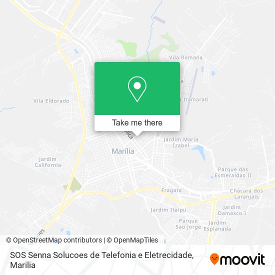 SOS Senna Solucoes de Telefonia e Eletrecidade map