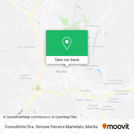 Consultório Dra. Simone Ferreira Martelato map