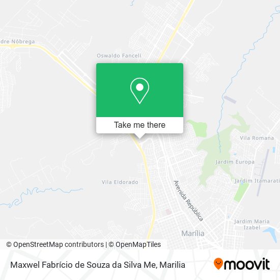 Maxwel Fabrício de Souza da Silva Me map