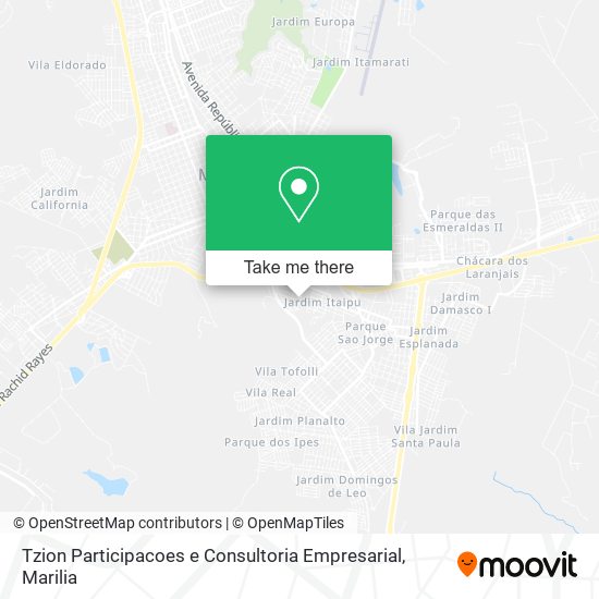 Tzion Participacoes e Consultoria Empresarial map