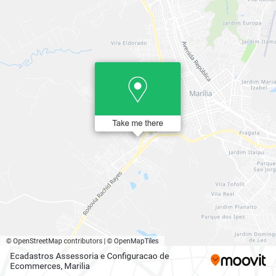 Mapa Ecadastros Assessoria e Configuracao de Ecommerces