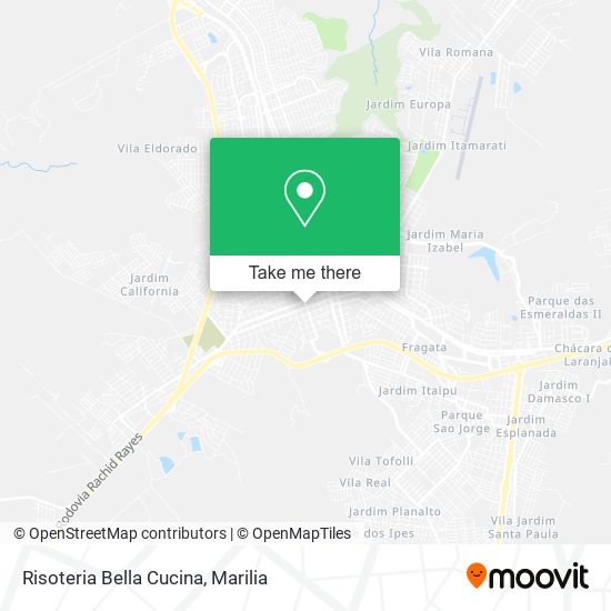 Risoteria Bella Cucina map