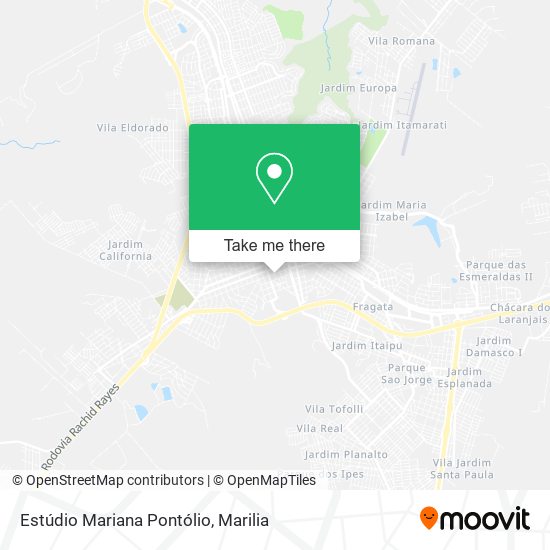 Estúdio Mariana Pontólio map