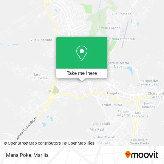 Mana Poke map