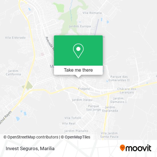 Invest Seguros map