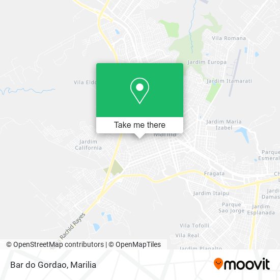 Bar do Gordao map