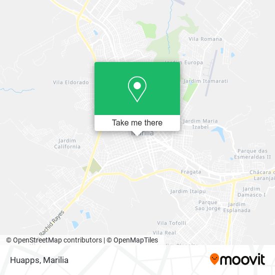 Huapps map