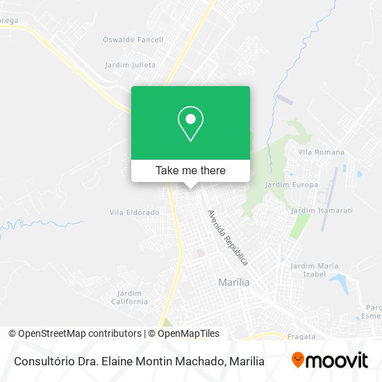 Consultório Dra. Elaine Montin Machado map