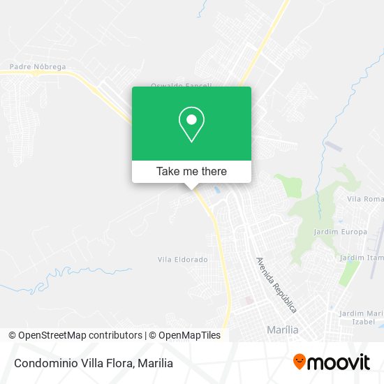 Condominio Villa Flora map