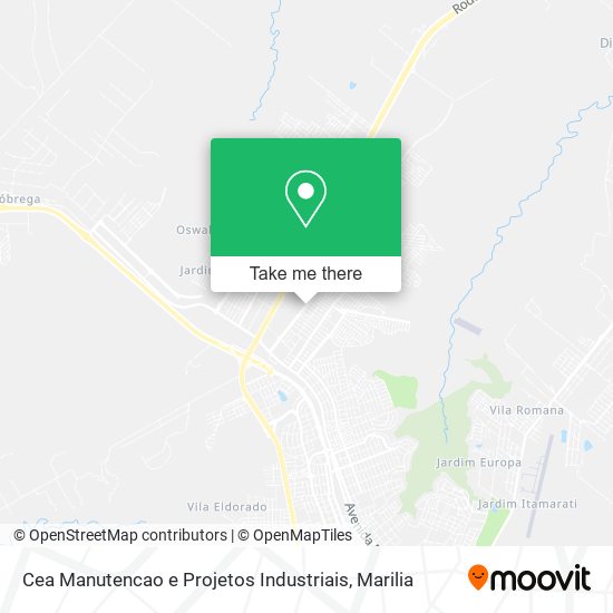 Cea Manutencao e Projetos Industriais map