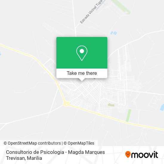 Consultorio de Psicologia - Magda Marques Trevisan map