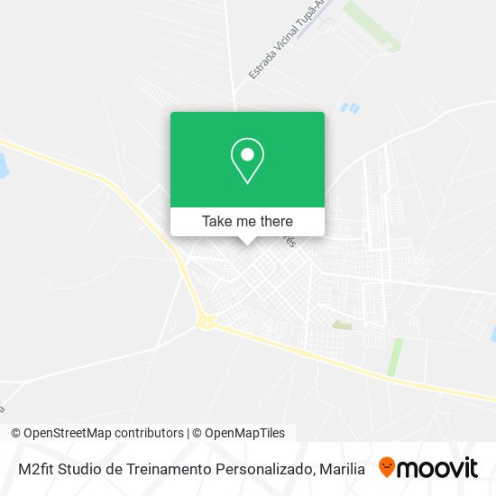 M2fit Studio de Treinamento Personalizado map