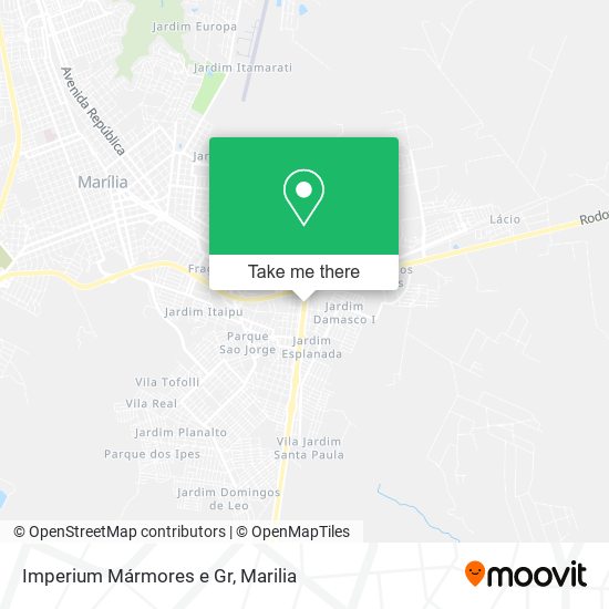Imperium Mármores e Gr map