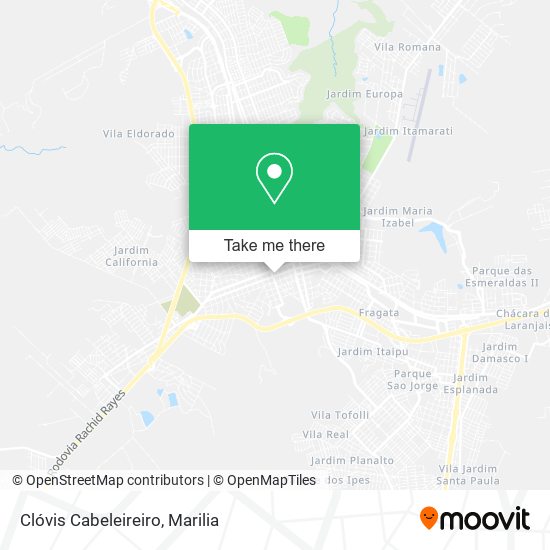 Clóvis Cabeleireiro map