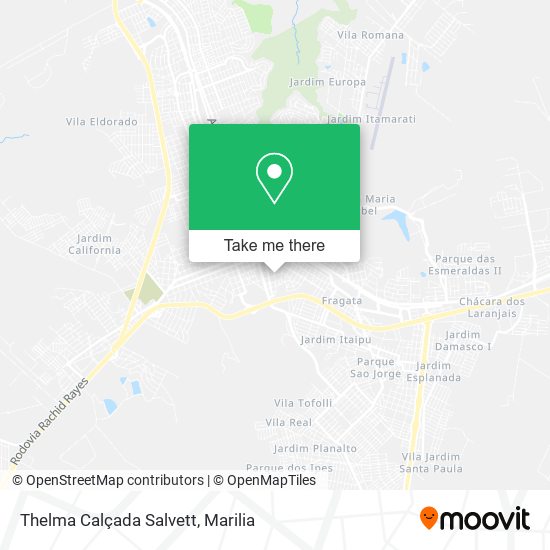 Thelma Calçada Salvett map