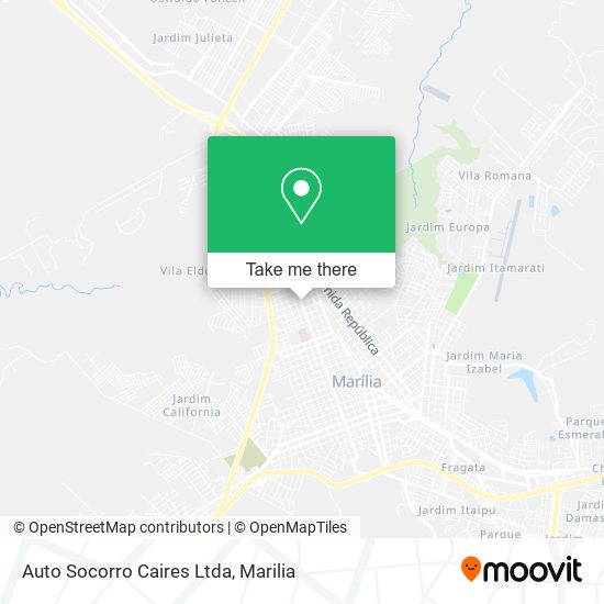 Auto Socorro Caires Ltda map