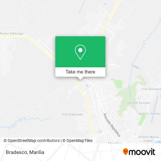 Bradesco map