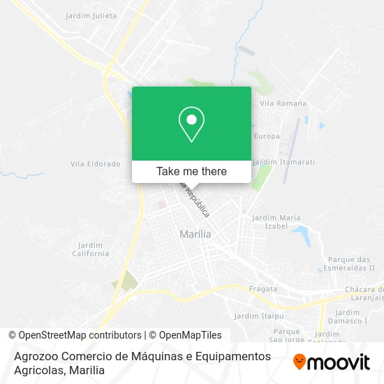 Agrozoo Comercio de Máquinas e Equipamentos Agricolas map