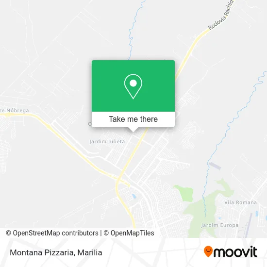 Montana Pizzaria map