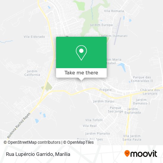 Rua Lupércio Garrido map