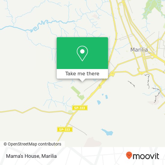 Mapa Mama's House