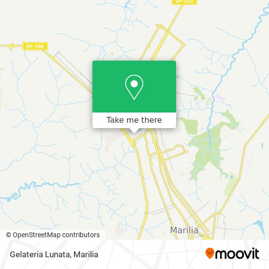 Gelateria Lunata map
