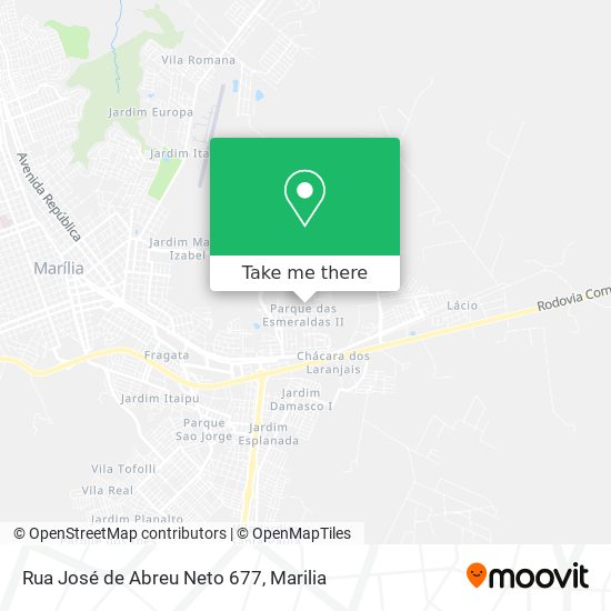 Rua José de Abreu Neto 677 map