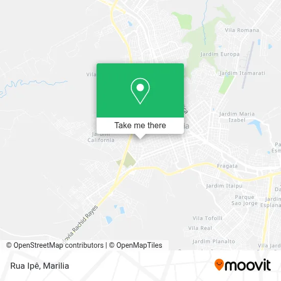 Rua Ipê map