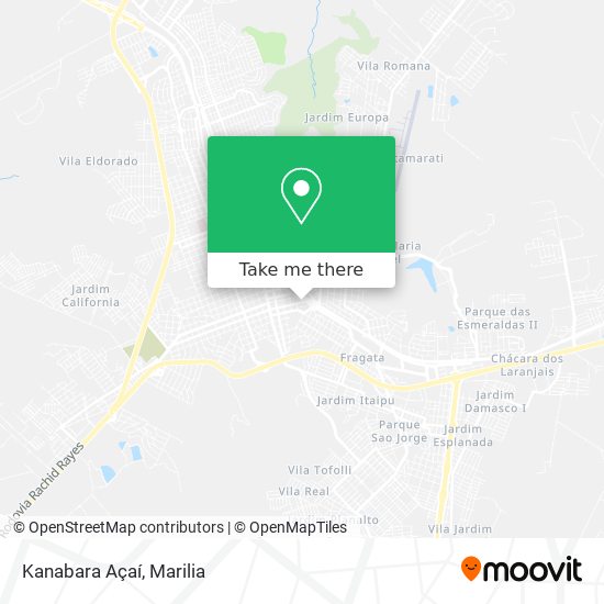 Kanabara Açaí map