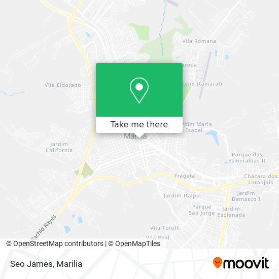 Seo James map