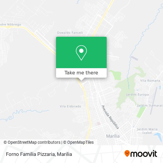 Forno Familia Pizzaria map