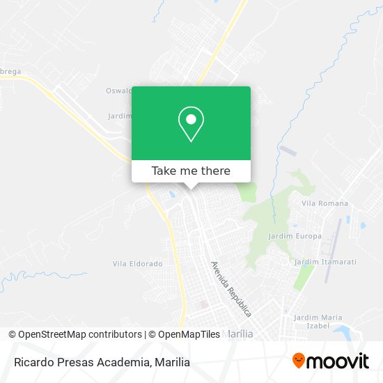 Ricardo Presas Academia map