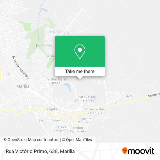 Rua Victório Primo, 638 map