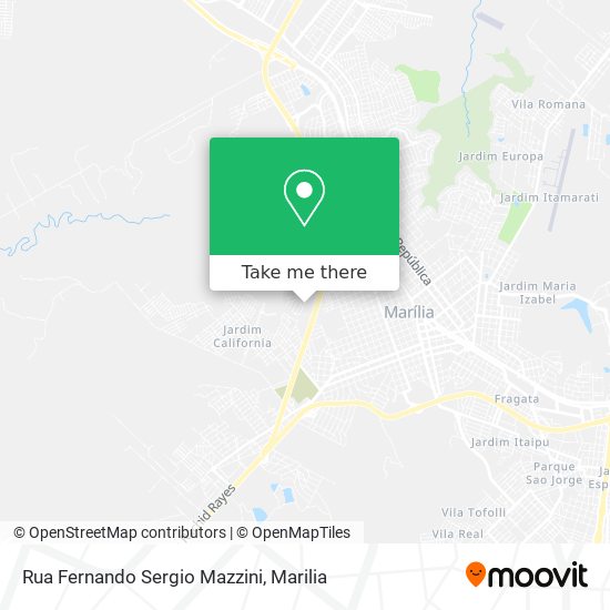Rua Fernando Sergio Mazzini map