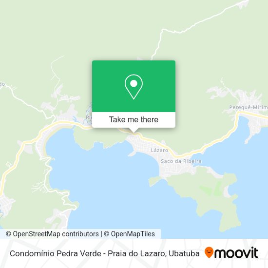 Condomínio Pedra Verde - Praia do Lazaro map