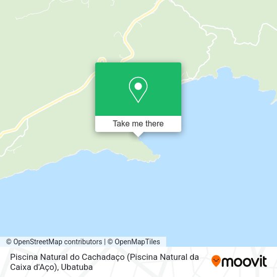Piscina Natural do Cachadaço (Piscina Natural da Caixa d'Aço) map