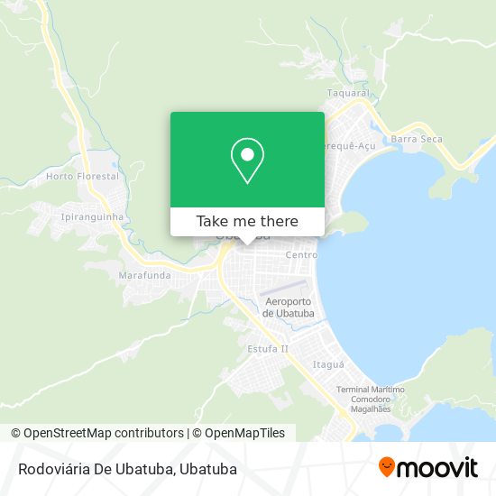 Rodoviária De Ubatuba map