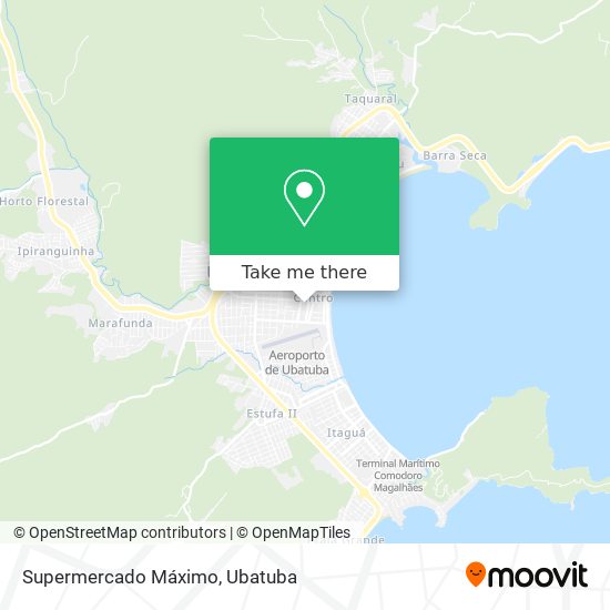 Supermercado Máximo map