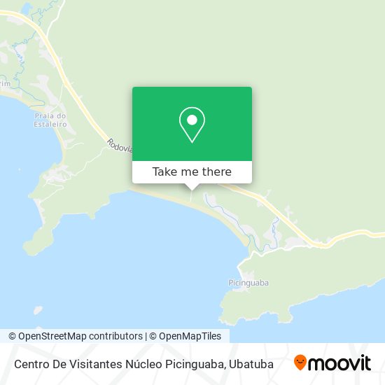Centro De Visitantes Núcleo Picinguaba map