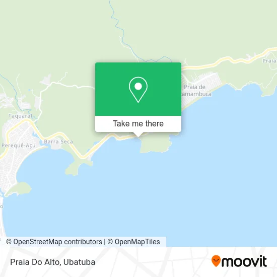 Praia Do Alto map