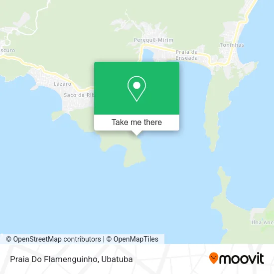 Praia Do Flamenguinho map