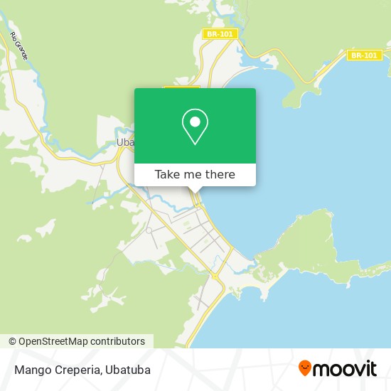 Mango Creperia map