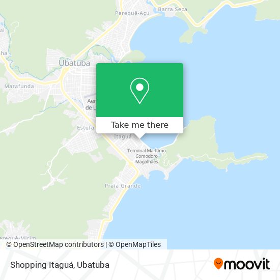 Shopping Itaguá map