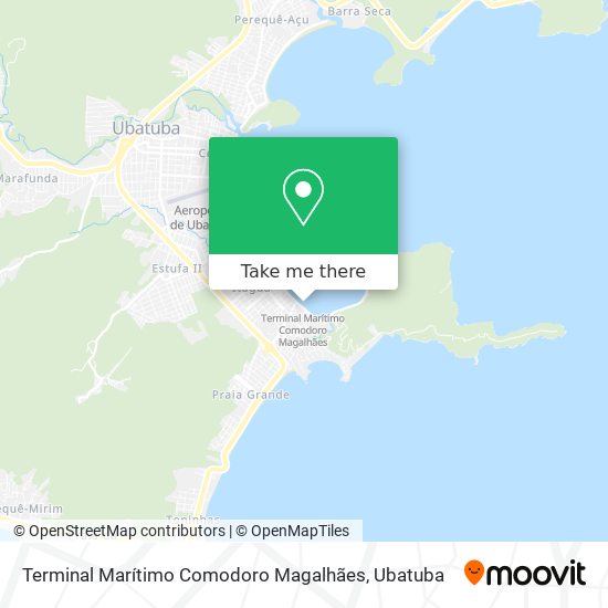 Terminal Marítimo Comodoro Magalhães map