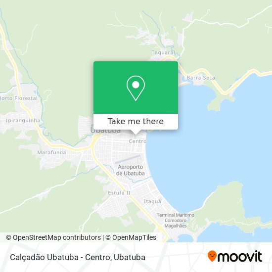 Calçadão Ubatuba - Centro map