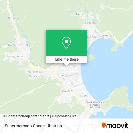 Supermercado Conde map