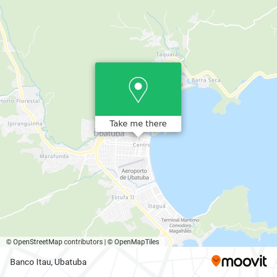 Banco Itau map