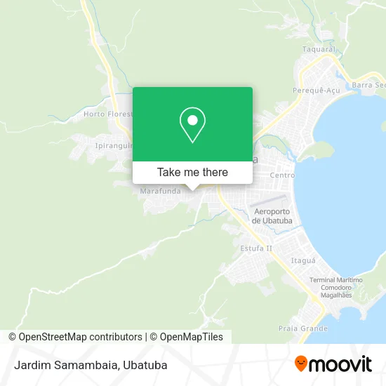 Jardim Samambaia map