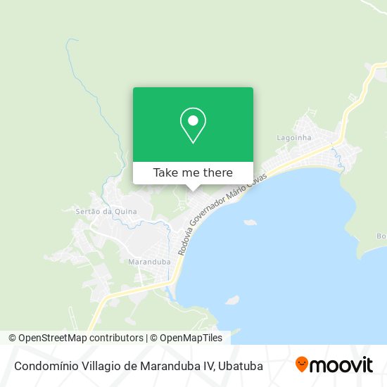 Mapa Condomínio Villagio de Maranduba IV